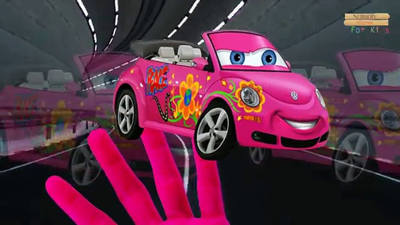 Cars Cartoons Finger Family Rhymes For Children | Cars Cartoon Finger Family Nursery Rhymes
