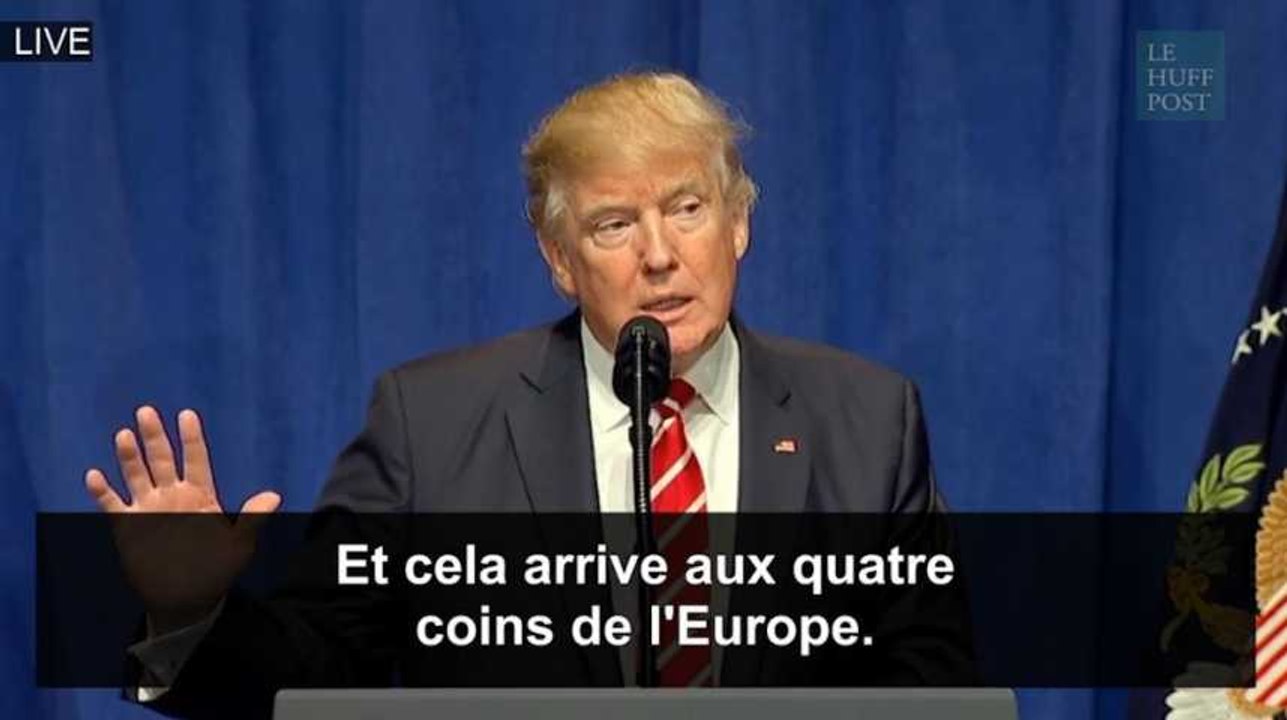 Selon Donald Trump, il y a tellement d'attaques terroristes en Europe que la presse n'en parle plus
