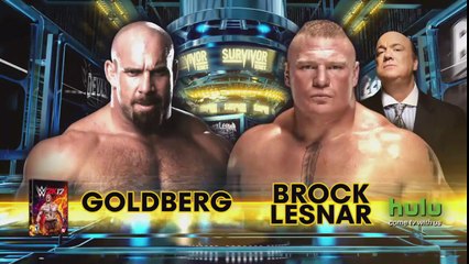 Goldberg vs Brock Lesnar - Survivor Series 2016 - Official Promo