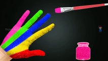 Learning Colors Body Painting Video for Children | Paint Colors Finger Learn Colours