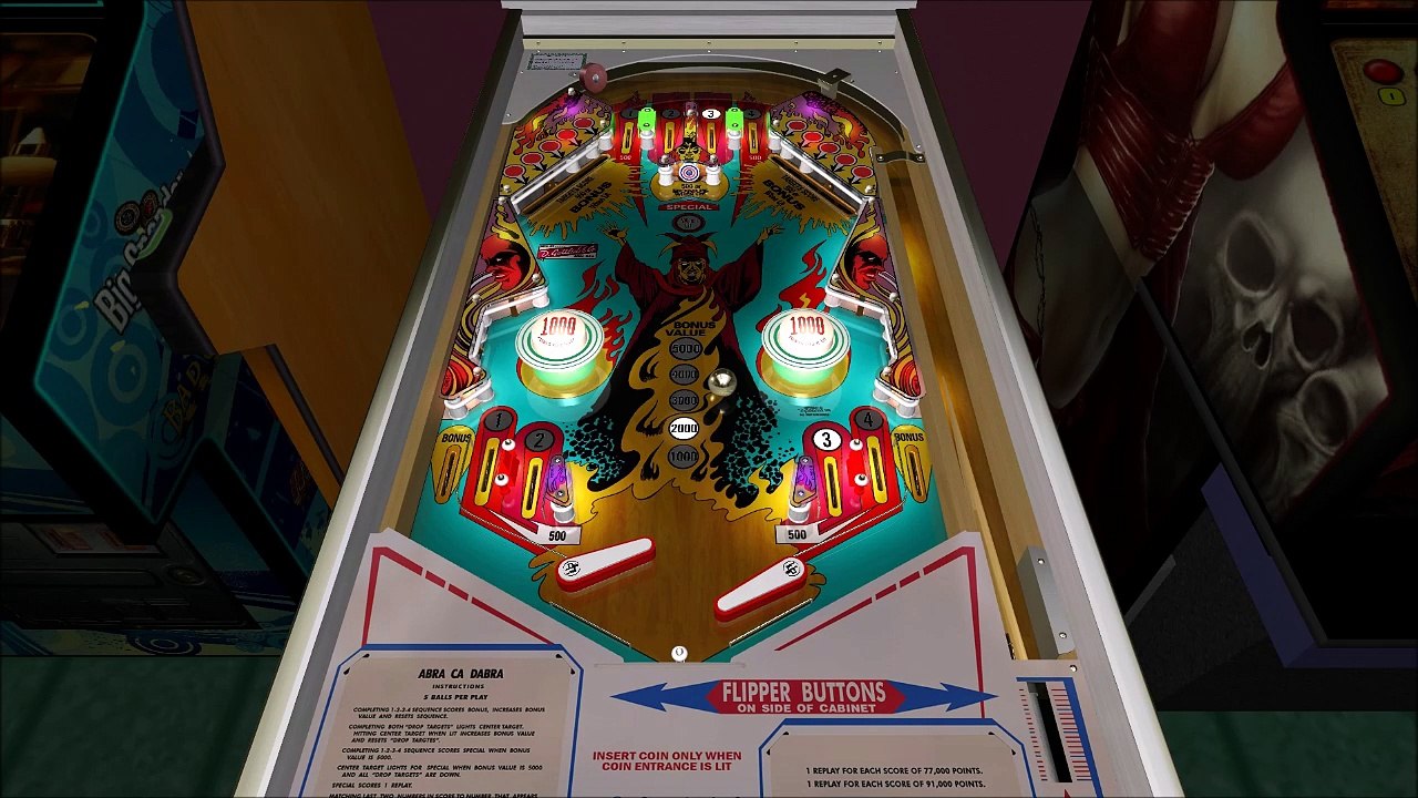 Abra Ca Dabra Recreated On Future Pinball.