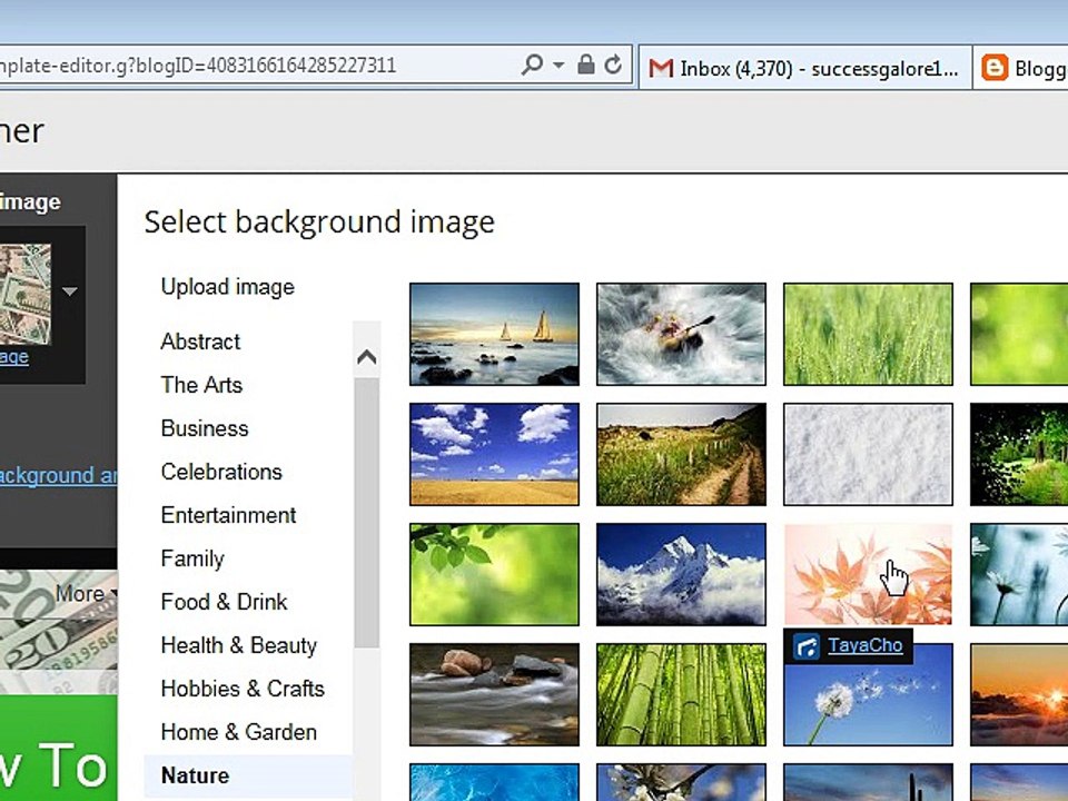 Website Course. How To Customize The Template For Your Blogger Website 2