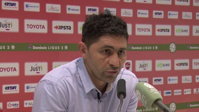 Après Valenciennes - HAC (0-0), réaction d'Oswald Tanchot