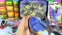 Jurassic World Surprise Lunchbox! Blind Bags Peeps Playskool Heros Ugglys Shopkins!