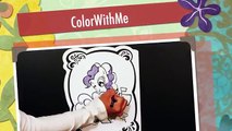 Learn Colors with My Little Pony Coloring Book using Crayola Crayons.