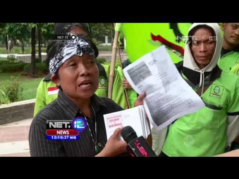 Live Report dari Tugu Proklamasi terkait Demo Buruh - NET12