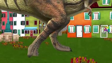 Dinosaurs Cartoons Finger Family Children Nursery Rhymes | Dragon Godzilla Finger Family Rhymes