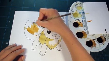 Pokémon EEVEEE Coloring Book Pages Videos Kids Art