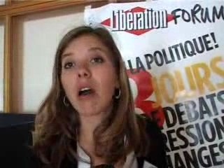 Julie Coudry: "Pas de sélection à l'université"