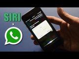 How To Use SIRI With WhatsApp Texting | SIRI With Third-Party Apps | iPhone Hacks #1