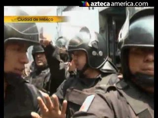 Actos vandálicos deja operativo en Tepito, México