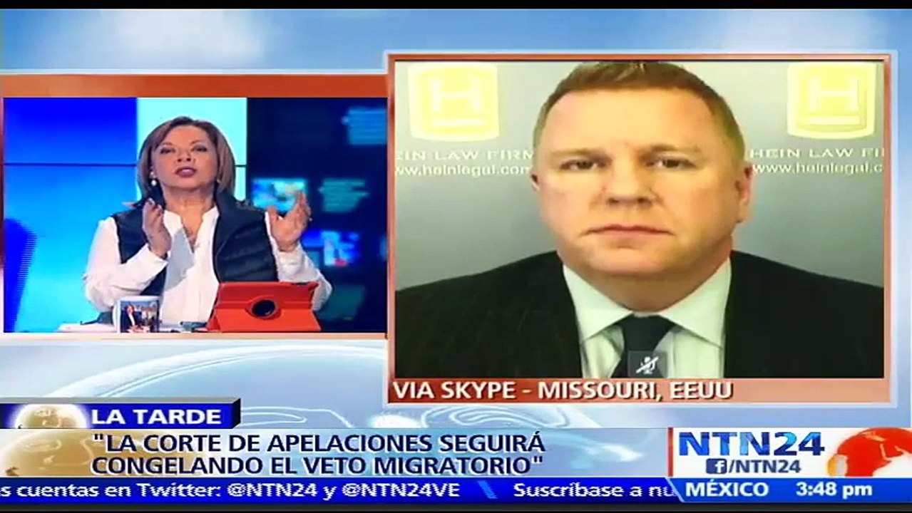 “Esto va a llegar a la Corte Suprema pues creo que la Corte de apelaciones sostendrá el veto migratorio”: abogado