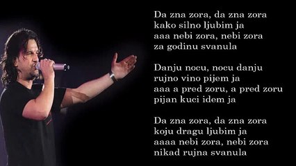 Aca Lukas - Da zna zora - (Audio - Live 1999)