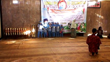 Foto Bersama Peserta Lomba TPA Sebelum Kompetisi
