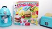 Burger Deli Set Dough Playset Make Your Own Hamburger Hot Dog French Fries Toy Food Play Doh Food