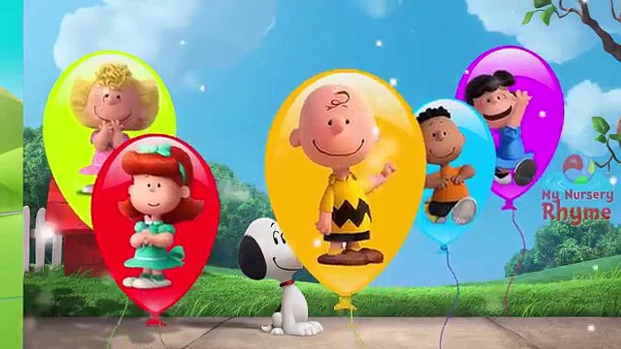 Peanuts Movie Finger Family Nursery Rhymes Lyrics