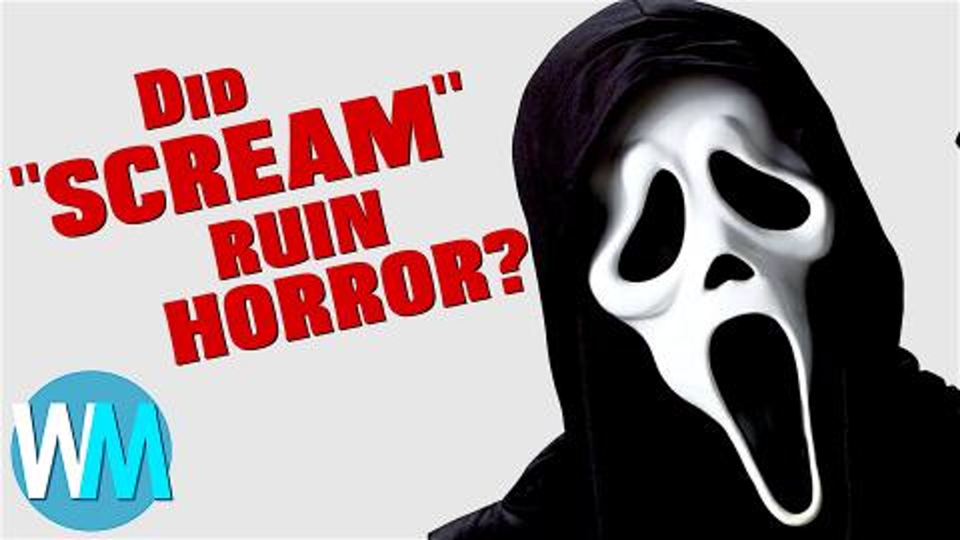 How Scream Ruined Horror Movies!