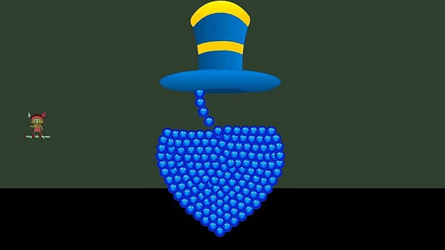 Learn Colors Color Balls 3D For Kids - Learn Colors with Surprise Eggs Christmas for Kids