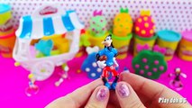 Mickey mouse Minnie mouse PLAY DOH DISNEY SURPRISE EGGS PARTY Donald Duck Daisy Duck and more