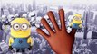 Finger Family Minions Cartoon Animation Songs | Minions Finger Family Nursery Rhymes For Children