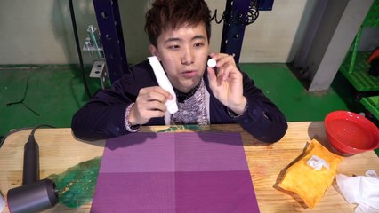 반전결과! 유압프레스로 코인티슈를 만들어보았다! - 허팝 (How to make Coin Tissue with Hydraulic Press)-ucN4GBl6L6w