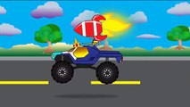 CAR VIDEOS FOR KIDS COMPILATION #1 : Monster Trucks, Cars and more! Cars for Kids to learn and play