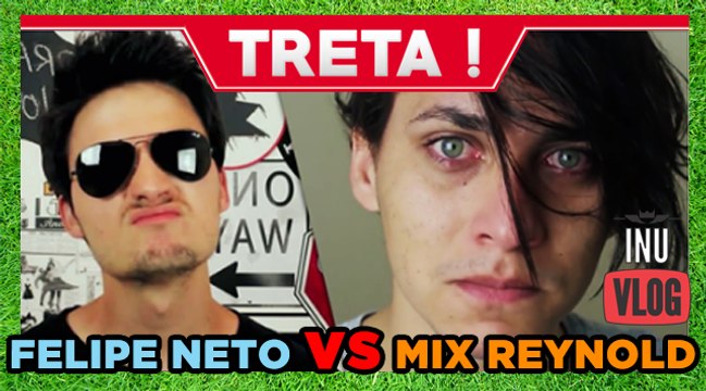 FELIPE NETO vs MIX REYNOLDS (A MAIOR TRETA DO YOUTUBE)