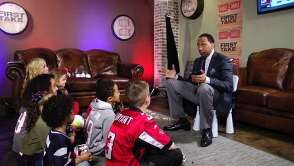 Stephen A. Smith Interviews Children of Super Bowl LI Players _ First Take-KZoc749h9zM