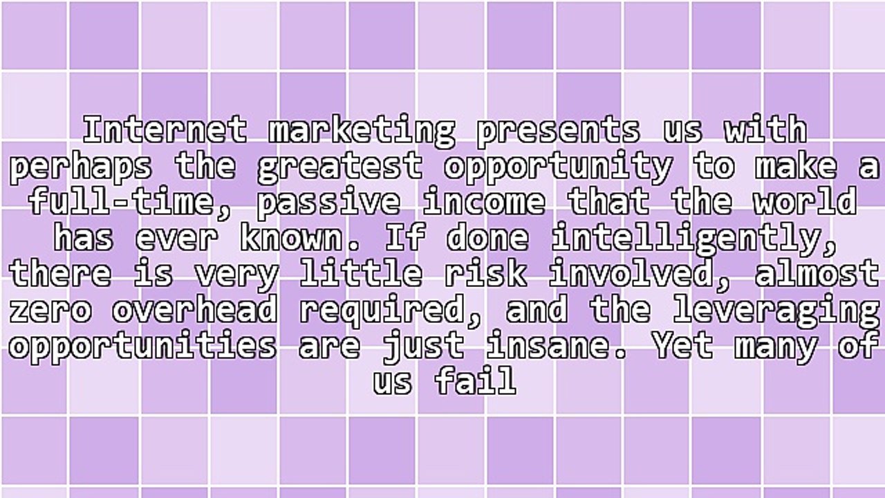 Top 3 Mistakes ALL Internet Marketers Make And How to Avoid Them!