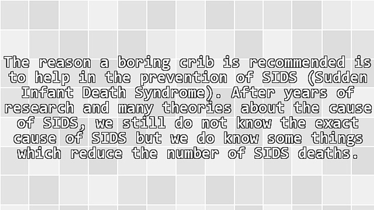 What Does a Safe Crib Look Like?