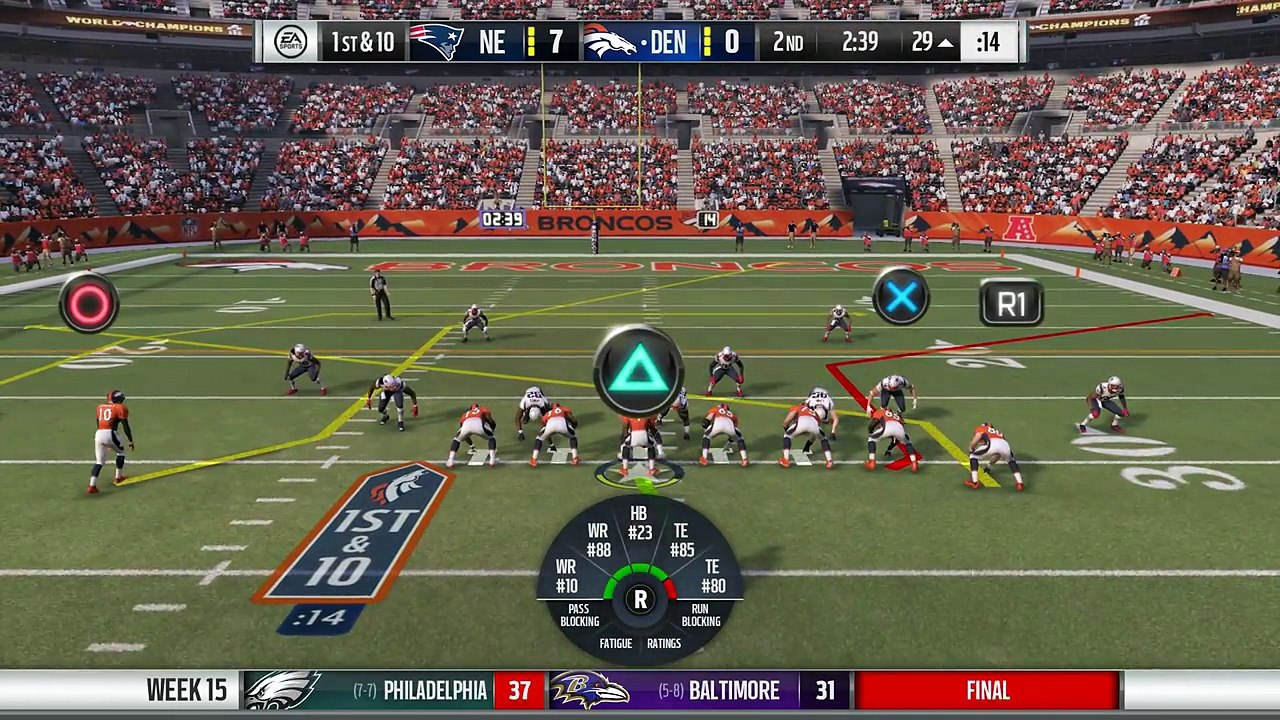 Madden 17 Career - Showdown vs Tom Brady and the Patriots!-zyvsiT3N-4o