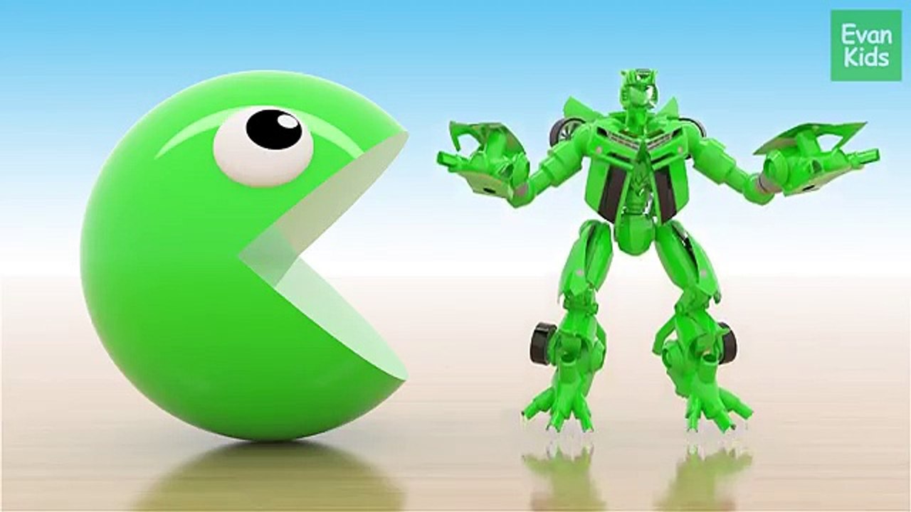 Learning Colors with 3D Pacman Transformers - EvanKids