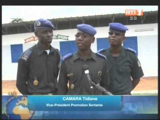 Sortie de la nouvelle promotion des éléves officiers