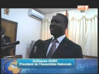 Le président de l'assemblée a reçu le ministre de l'intérieur et l'ambassadeur de France