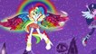 My Little Pony Transforms Equestria Girls Mane 6 into Daydream forms - MLP Color Change Video