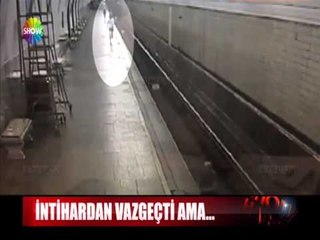 İntihardan vazgeçti ama..