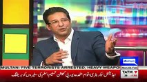 Wasim Akram Telling About The Entertaining Scenes Occured In Last Year Of PSL In Mazaaq Raat