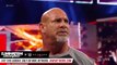 Goldberg accepts Brock Lesnar's WrestleMania challenge- Raw, Feb. 6, 2017 -