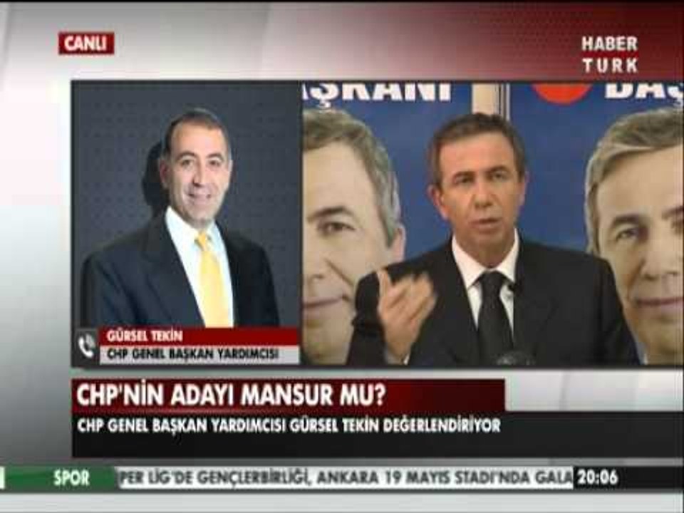CHP'nin adayı Mansur Yavaş mı?