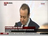 Egemen Bağış görevi teslim etti