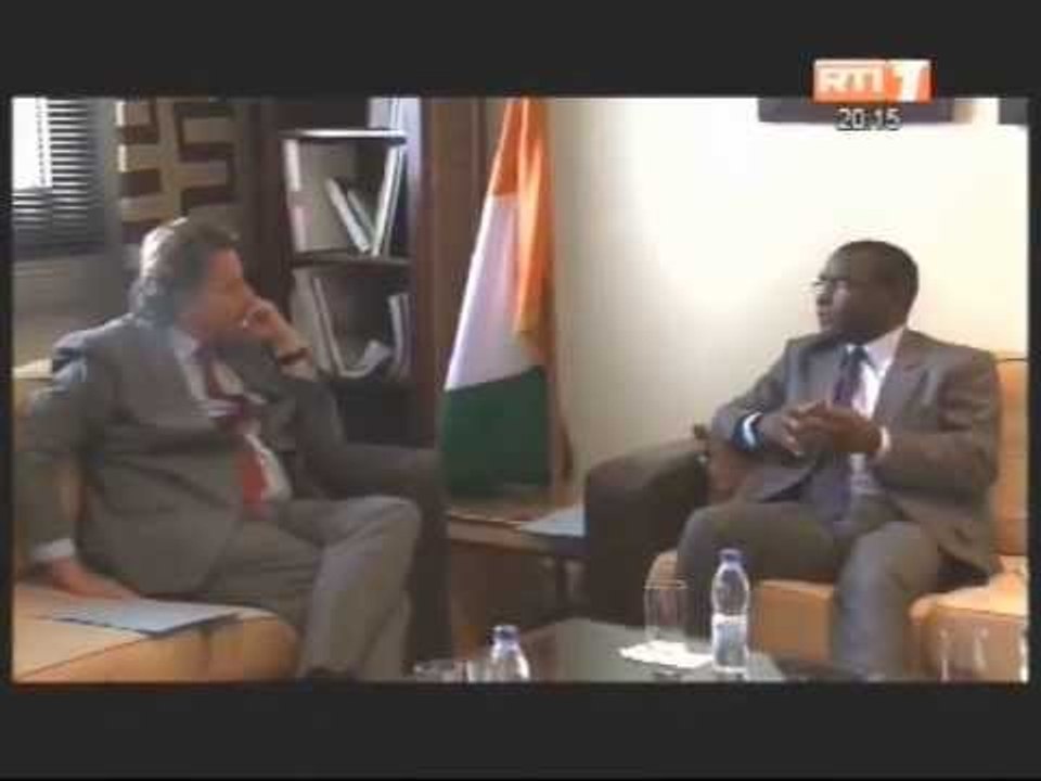 Le patron de l'ONUCI Bert Koenders a eu une seance de travail avec le ministre de la communication