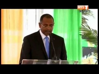 Le président de la république a officiellement lancé les travaux de l'autoroute Abidjan-Bassam