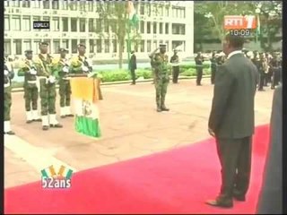 La cérémonie officielle de célébration des 52 ans d'indépendance de la Côte d'Ivoire (I)
