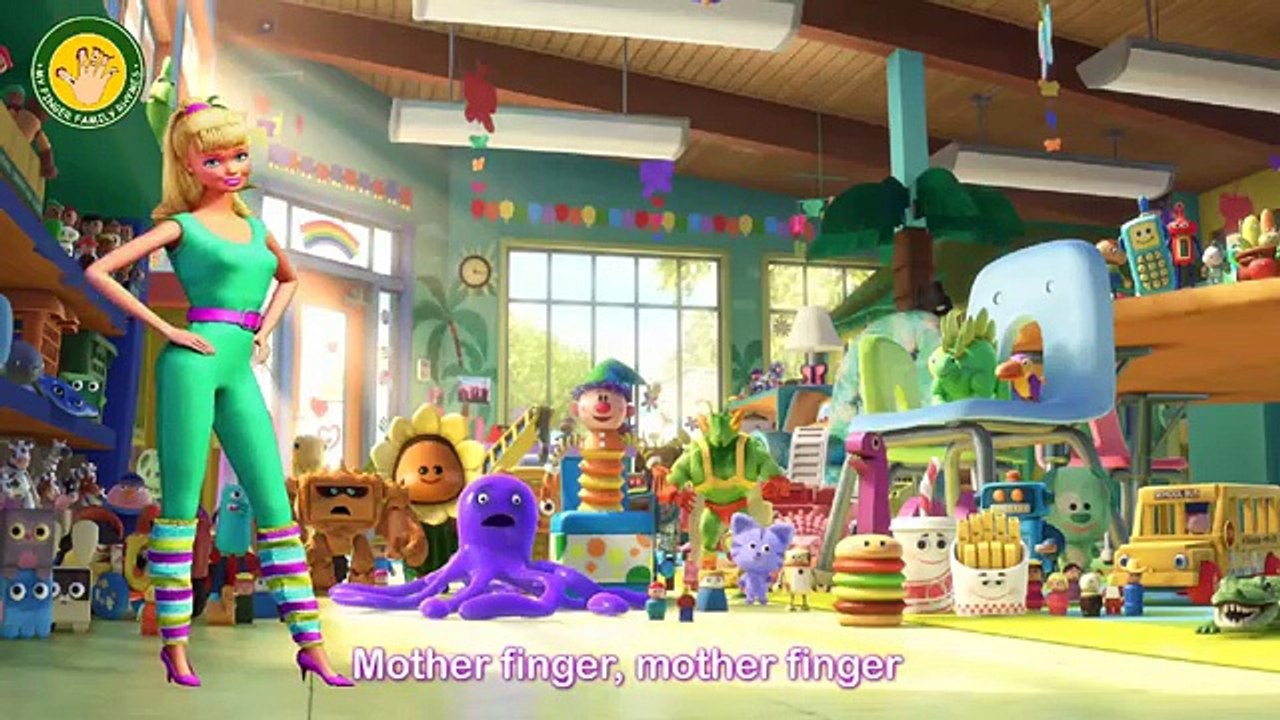 Finger Family (TOY STORY) Nursery Rhymes for Children and Babies