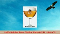 Leffe Belgian Beer Chalice Glass 025L  Set of 2 faf482e9