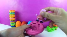 Oeufs Surprises Play-Doh Spider Man, Peppa Pig, Woody, Scare, Tom & Jerry