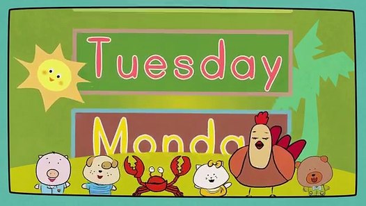 Days of the Week Song | The Singing Walrus - Vidéo dailymotion