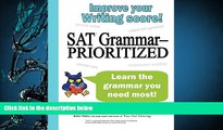 PDF [FREE] DOWNLOAD  SAT Grammar--Prioritized Bettie Wailes [DOWNLOAD] ONLINE