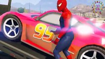 Örümcek Adam Şimşek McQueen Arabalarını Tıra Yüklüyor (Çizgi Film Gibi) Bölüm #7