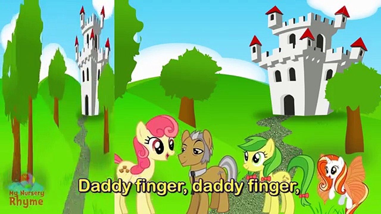 My Little Pony Finger Family Nursery Rhyme